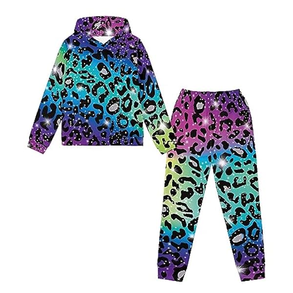 SCRAWLGOD pojkar tröja pullover huvtröja träningsoverall set bekväma vardagliga sportkläder